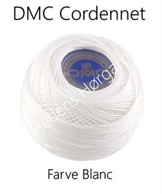 DMC Cordonnet Special nr. 30 farve Blanc